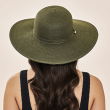 Lade das Bild in den Galerie-Viewer, Model Back: Uv Line Schlapphut Hat Jurere Imp Fem Green Militar Upf50+