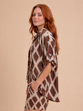 Lade das Bild in den Galerie-Viewer, Image 03: Uv Line Hemdblusenkleid Shirt Copa Diamond Upf50+