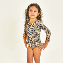 Lade das Bild in den Galerie-Viewer, Image 02: Uv Line Baby-Bademode Swimsuit Baby Zebra Upf50+