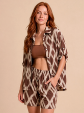 Lade das Bild in den Galerie-Viewer, Gallery: Uv Line Hemdblusenkleid Shirt Copa Diamond Upf50+