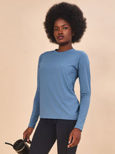 Lade das Bild in den Galerie-Viewer, Image 02: Uv Line Rashguard Longsleeve Uvpro Indigo Upf50+