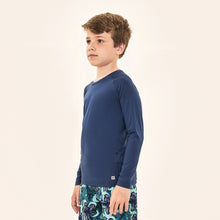 Lade das Bild in den Galerie-Viewer, Image 02: Uv Line Rashguard Acqua Qr Code Marinho Upf50+