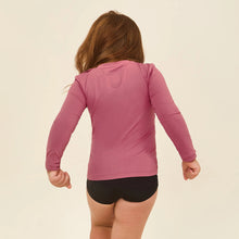 Lade das Bild in den Galerie-Viewer, Model Back: Uv Line Rashguard Longsleeve Baby Malva Upf50+