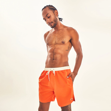 Lade das Bild in den Galerie-Viewer, Gallery: Uv Line Bermuda-Shorts Shorts Boxer Orange Upf50+