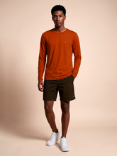 Lade das Bild in den Galerie-Viewer, Model Front: Uv Line Rashguard Longsleeve Uvpro Brasil Masc Pitanga Upf50+
