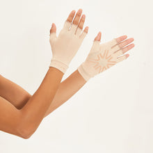 Lade das Bild in den Galerie-Viewer, Image 04: Uv Line Handschuhe Short Gloves Uni Chocolate Upf50+
