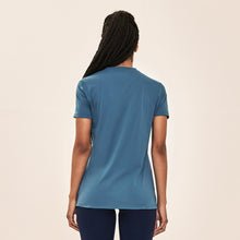 Lade das Bild in den Galerie-Viewer, Model Back: Uv Line Fitness-Top T-Shirt Sport Fit Aco Upf50+
