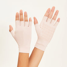 Lade das Bild in den Galerie-Viewer, Image 02: Uv Line Handschuhe Short Gloves Anti-Aging Uni Nude Upf50+
