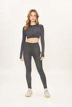 Lade das Bild in den Galerie-Viewer, Image 04: Uv Line Fitness-Shorts Legging Fit Aspen Black Upf50+
