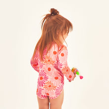 Lade das Bild in den Galerie-Viewer, Model Back: Uv Line Baby-Bademode Baby Solar Rose Upf50+
