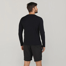 Lade das Bild in den Galerie-Viewer, Model Back: Uv Line Fitness-Top Sport Fit Ml Preto Msc
