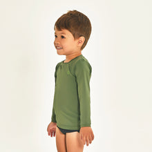 Lade das Bild in den Galerie-Viewer, Image 02: Uv Line Rashguard Longsleeve Baby Green Militar Upf50+
