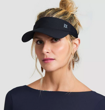Lade das Bild in den Galerie-Viewer, Model Front: Uv Line Visor Visor Athletic Dry Fem Black Upf50+
