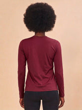 Lade das Bild in den Galerie-Viewer, Model Back: Uv Line Rashguard Longsleeve Uvpro Vermelho Quimado Upf50+
