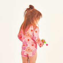 Lade das Bild in den Galerie-Viewer, Model Back: Uv Line Baby-Bademode Baby Solar Rose Upf50+

