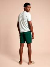 Lade das Bild in den Galerie-Viewer, Model Back: Uv Line T-Shirts Für Herren T-Shirt Uvpro Masc Light Green Upf50+
