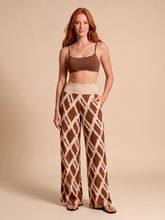 Lade das Bild in den Galerie-Viewer, Model Front: Uv Line Strandhosen Pants Diamond Rib Upf50+
