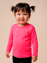 Lade das Bild in den Galerie-Viewer, Gallery: Uv Line Rashguard Longsleeve Baby Pink Fluor Upf50+
