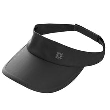 Lade das Bild in den Galerie-Viewer, Product Front: Uv Line Visor Visor Athletic Dry Fem Black Upf50+
