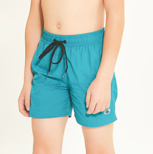 Lade das Bild in den Galerie-Viewer, Image 03: Uv Line Jungen-Badehose Short Aqua Lucca Petroleo Upf50+
