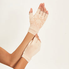 Lade das Bild in den Galerie-Viewer, Image 05: Uv Line Handschuhe Short Gloves Uni Chocolate Upf50+
