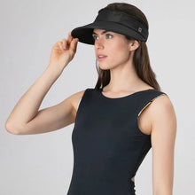 Lade das Bild in den Galerie-Viewer, Model Front: Uv Line Visor Visor Leblon Black Upf50+
