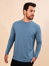 Lade das Bild in den Galerie-Viewer, Image 03: Uv Line Rashguard Longsleeve Uvpro Masc Indigo Upf50+
