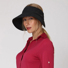 Lade das Bild in den Galerie-Viewer, Model Front: Uv Line Visor Tokyo Fpu50+ Visor Black Uv
