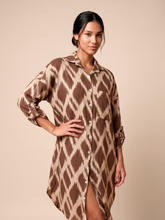 Lade das Bild in den Galerie-Viewer, Gallery: Uv Line Hemdblusenkleid Shirtdress Ipanema Diamond Upf50+
