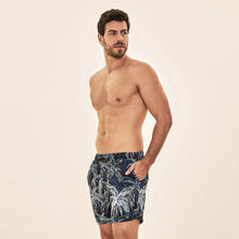 Lade das Bild in den Galerie-Viewer, Image 02: Uv Line Badeshorts Short Acqua Coqueiros Marinho Upf50+
