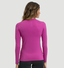 Lade das Bild in den Galerie-Viewer, Model Back: Uv Line Rashguard Camiseta Uvpro Ml Pink Upf50+
