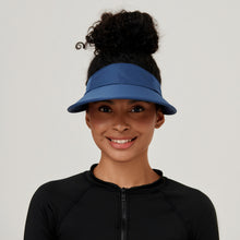 Lade das Bild in den Galerie-Viewer, Model Front: Uv Line Visor Visor Leblon Marinho Upf50+
