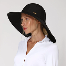 Lade das Bild in den Galerie-Viewer, Image 02: Uv Line Schlapphut Beverly Hills Preto Upf50+
