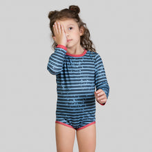 Lade das Bild in den Galerie-Viewer, Image 07: Uv Line Baby-Bademode Macaquinho Baby Listras Upf50+
