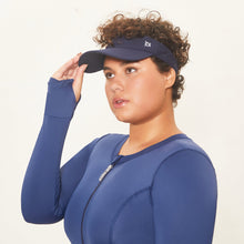 Lade das Bild in den Galerie-Viewer, Image 03: Uv Line Visor Visor Athletic Dry Fem Navy Blue Upf50+
