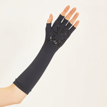 Lade das Bild in den Galerie-Viewer, Image 04: Uv Line Handschuhe Long Gloves Uni Black Upf50+
