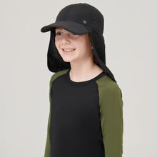 Lade das Bild in den Galerie-Viewer, Image 02: Uv Line Mützen Cap Legionario Teens Inf Black Upf50+

