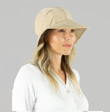 Lade das Bild in den Galerie-Viewer, Image 04: Uv Line Schlapphut San Remo Areia Offwhite Upf50+
