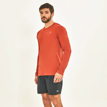 Lade das Bild in den Galerie-Viewer, Image 02: Uv Line Rashguard Longsleeve Sport Fit Ferrugem Upf50+
