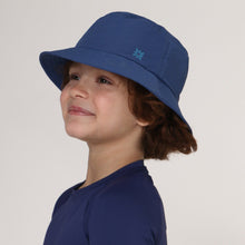 Lade das Bild in den Galerie-Viewer, Image 02: Uv Line Eimerhut Hat Basic Kids Inf Navy Blue Upf50+
