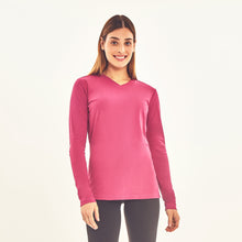 Lade das Bild in den Galerie-Viewer, Longsleeve Sport Fit Fuchsia UPF50+
