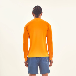 Longsleeve Sport Fit Orange UPF50+