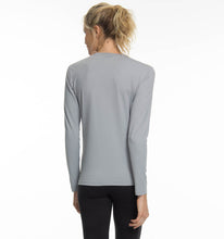 Lade das Bild in den Galerie-Viewer, Model Back: Uv Line Rashguard Camiseta Uvpro Ml Cinza Upf50+
