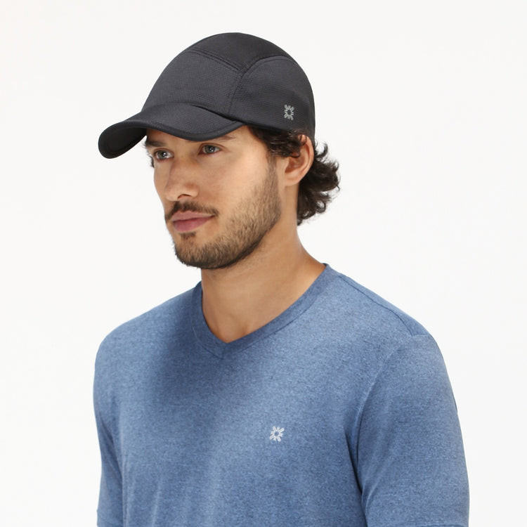 Model Front: Uv Line Legionärshut Cap Athletic Dry Preto Upf50+