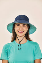 Lade das Bild in den Galerie-Viewer, Model Front: Uv Line Schlapphut Chapeu New Cassis Upf50+
