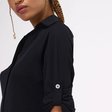 Lade das Bild in den Galerie-Viewer, Image 04: Uv Line Hemdblusenkleid Copenhagen Fpu50+ Shirtdress Black Uv
