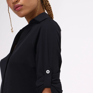 Image 04: Uv Line Kaftans/Cover-Ups Copenhagen Fpu50+ Shirtdress Black Uv