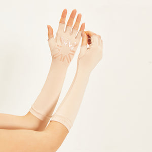 Image 04: Uv Line Handschuhe Luva Longa Uni Bege