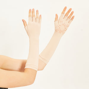 Image 05: Uv Line Handschuhe Luva Longa Uni Bege