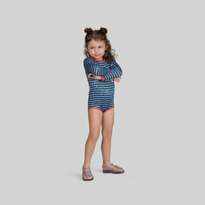 Image 03: Uv Line Baby-Bademode Macaquinho Baby Listras Upf50+
